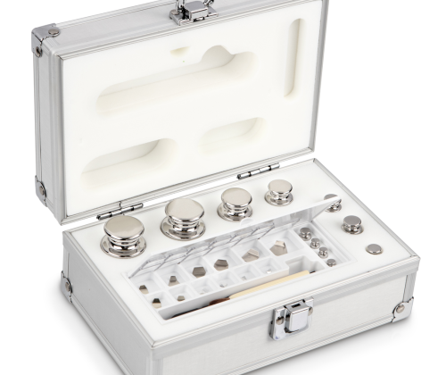 E2 1 mg -  200 g Set of weights in aluminium case, Stainless steel (OIML)