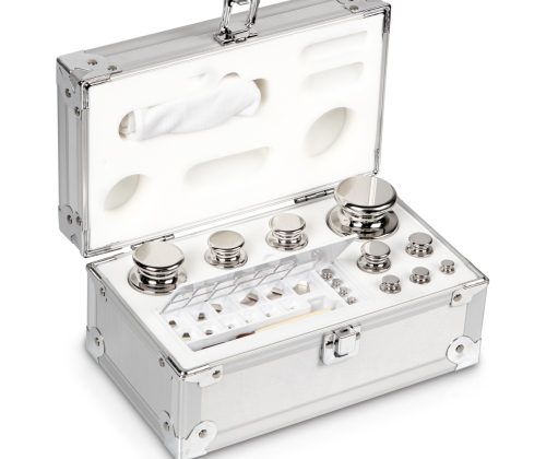 E2 1 mg -  1 kg Set of weights in aluminium case, Stainless steel (OIML)