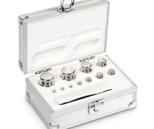 E2 1 g -  200 g Set of weights in aluminium case, Stainless steel (OIML)
