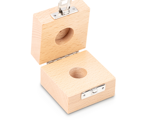 Wooden box 1 x 50 g E1 + E2 + F1, upholstered