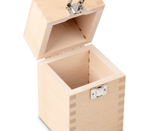 Wooden box 1 x 5 kg E1 + E2 + F1, upholstered
