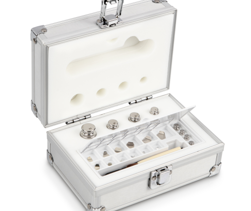 F1 1 mg -  50 g Set of weights in aluminium case, Stainless steel (OIML)
