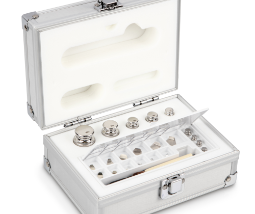 F1 1 mg -  100 g Set of weights in aluminium case, Stainless steel (OIML)