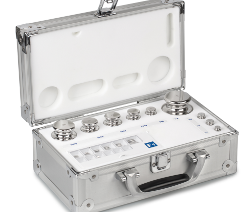 F1 1 mg -  500 g Set of weights in aluminium case, Stainless steel (OIML)