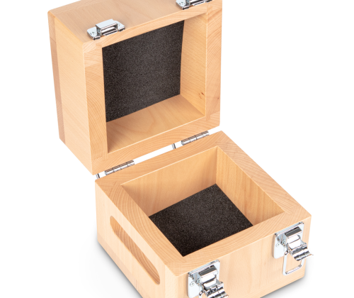 Wooden box, 10 kg Beech for  F2 + M1, Cylindrical