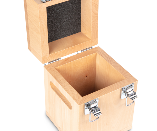 Wooden weight box, 20 kg Beech for  F2 + M1, Cylindrical