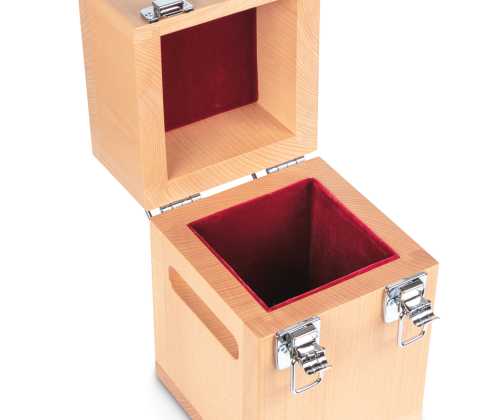 Wooden box, 20 kg Beech for  F2 + M1, Cylindrical