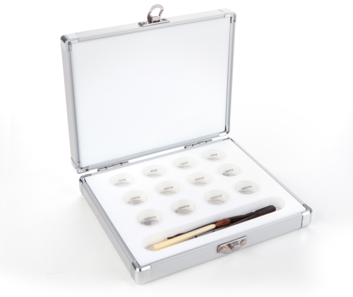 M1 1 mg -  500 mg Set of weights in aluminium case, Stainless steel (OIML)
