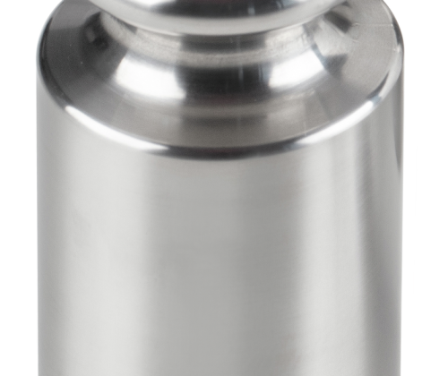 M2 1 kg Test weight Cylindrical, Finely turned stainless steel (OIML)