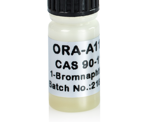 Contact liquid (1-Bromonaphthalene) for Abbe refraktometers; 2,5 ml; CAS 90-11-9